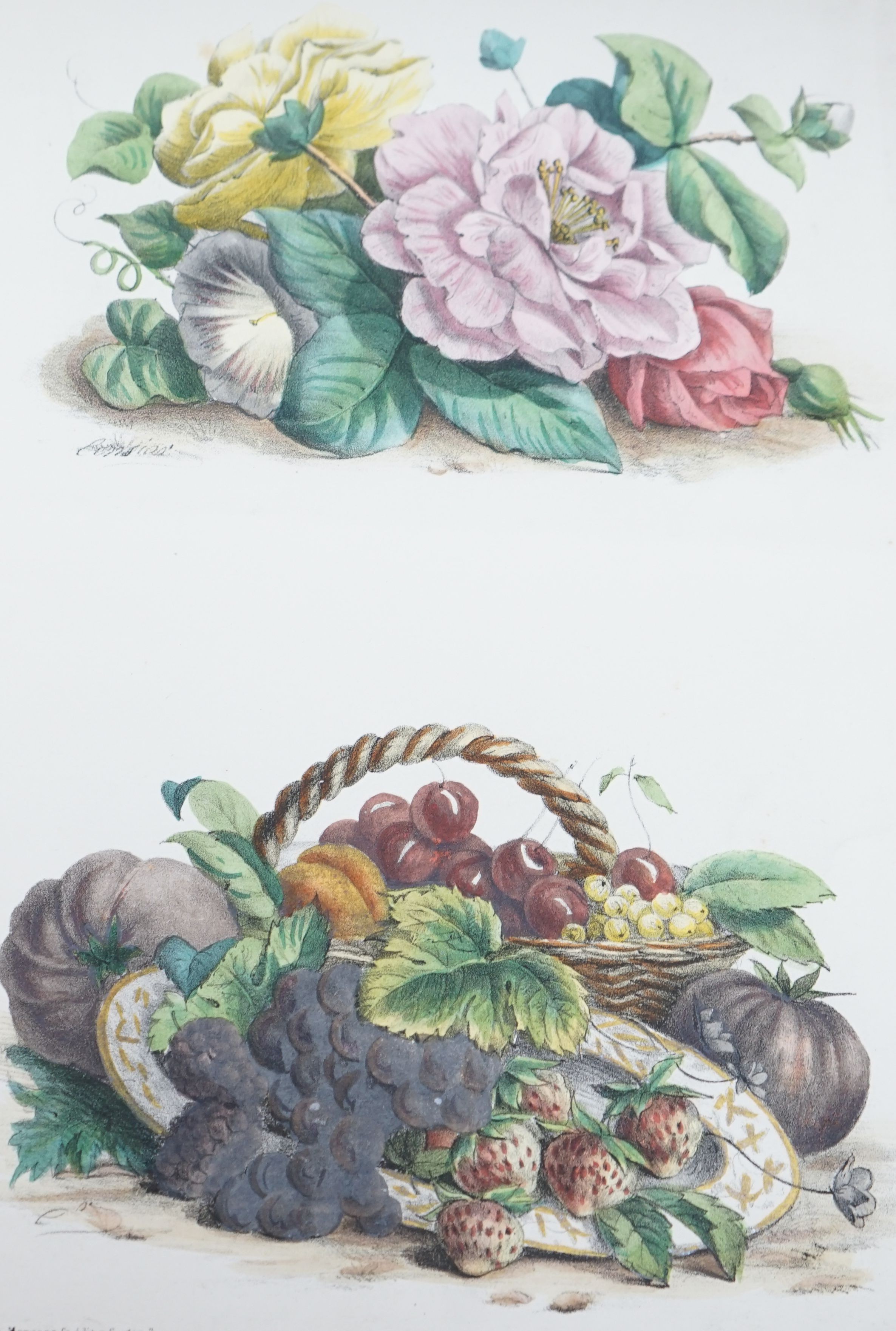 A folio of paintings and prints